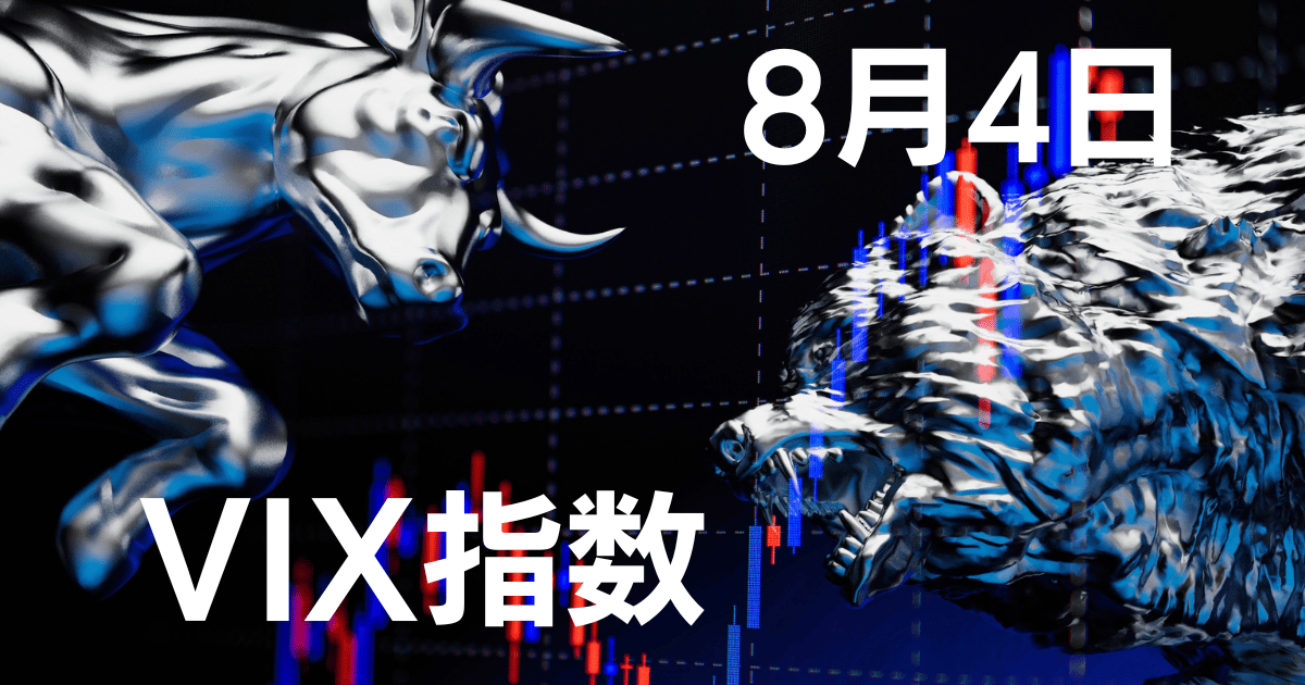 8月4日VIX