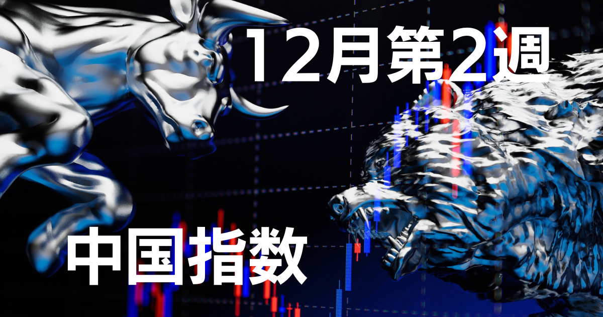 12月第2週中国指数